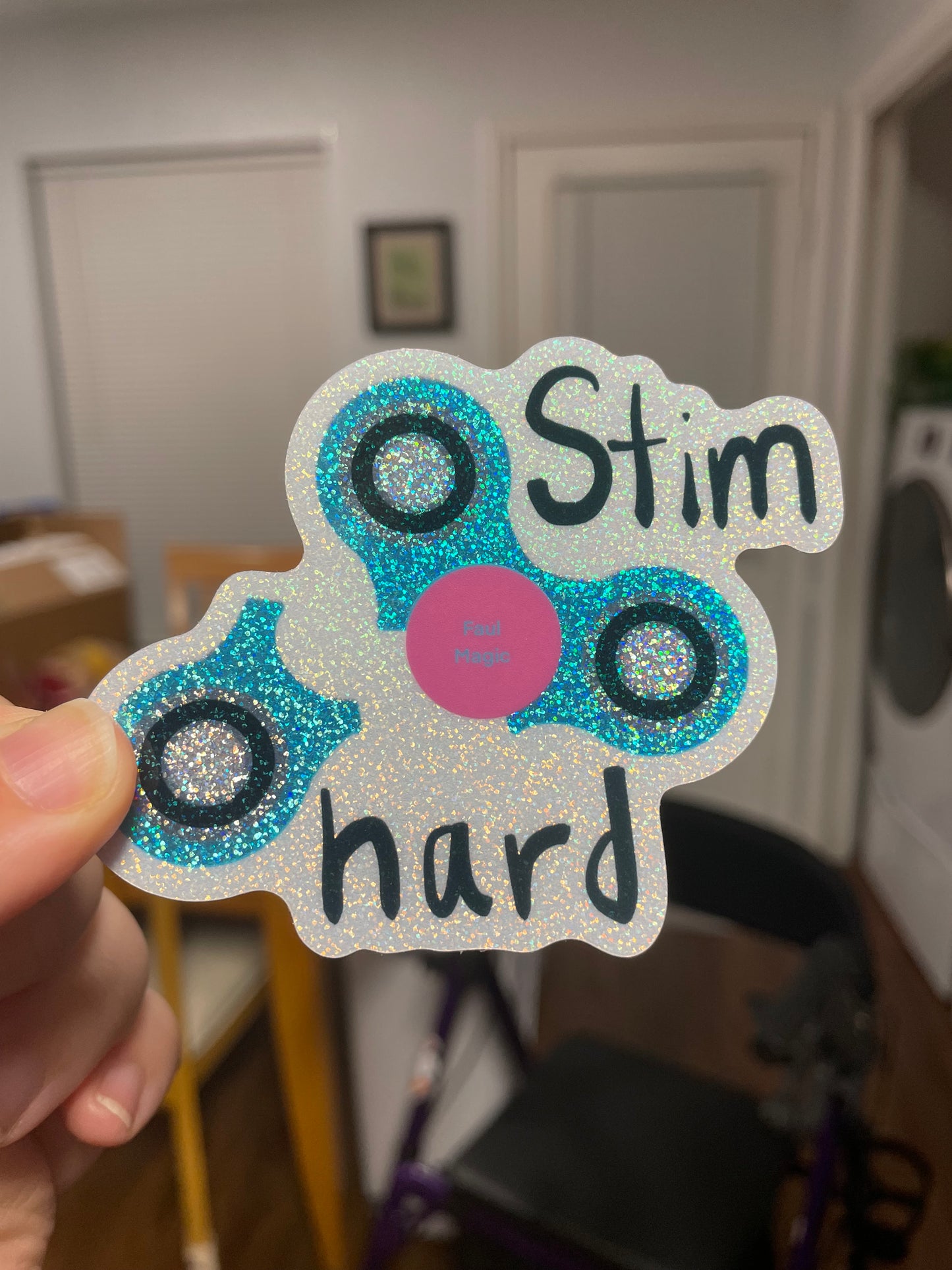 Stim Hard Sticker