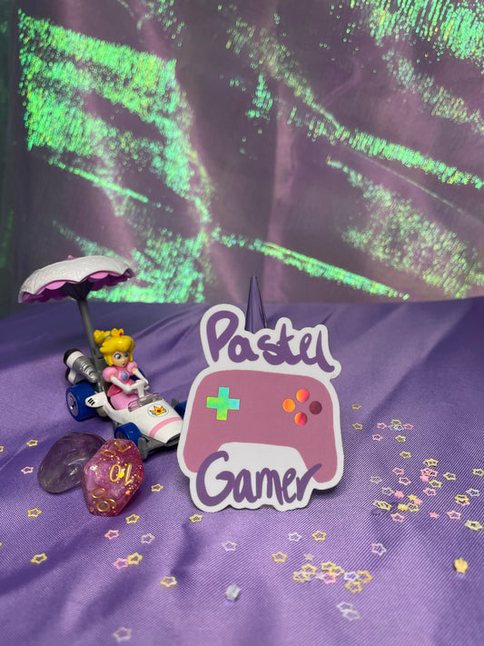 Pastel Gamer Sticker