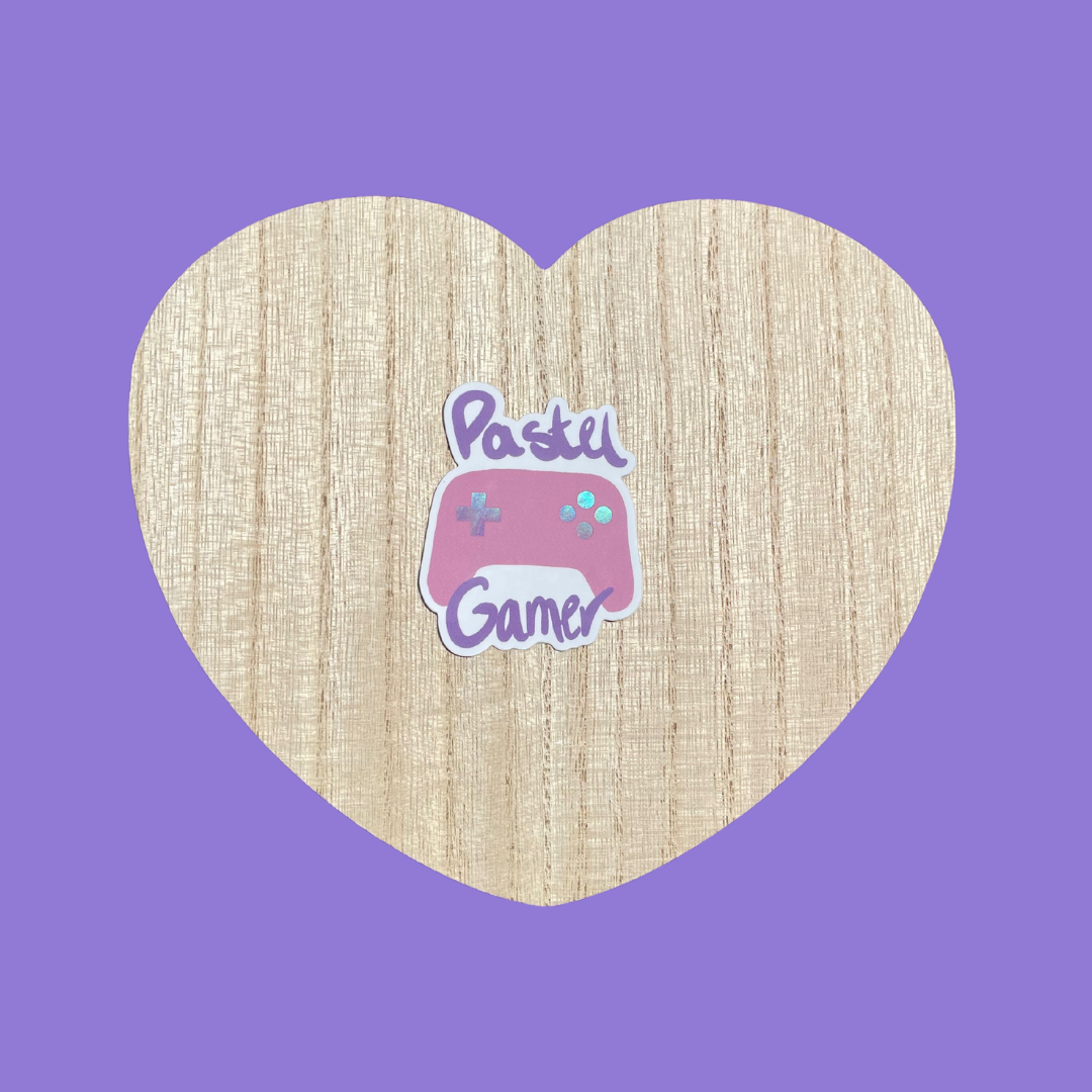 Pastel Gamer Sticker